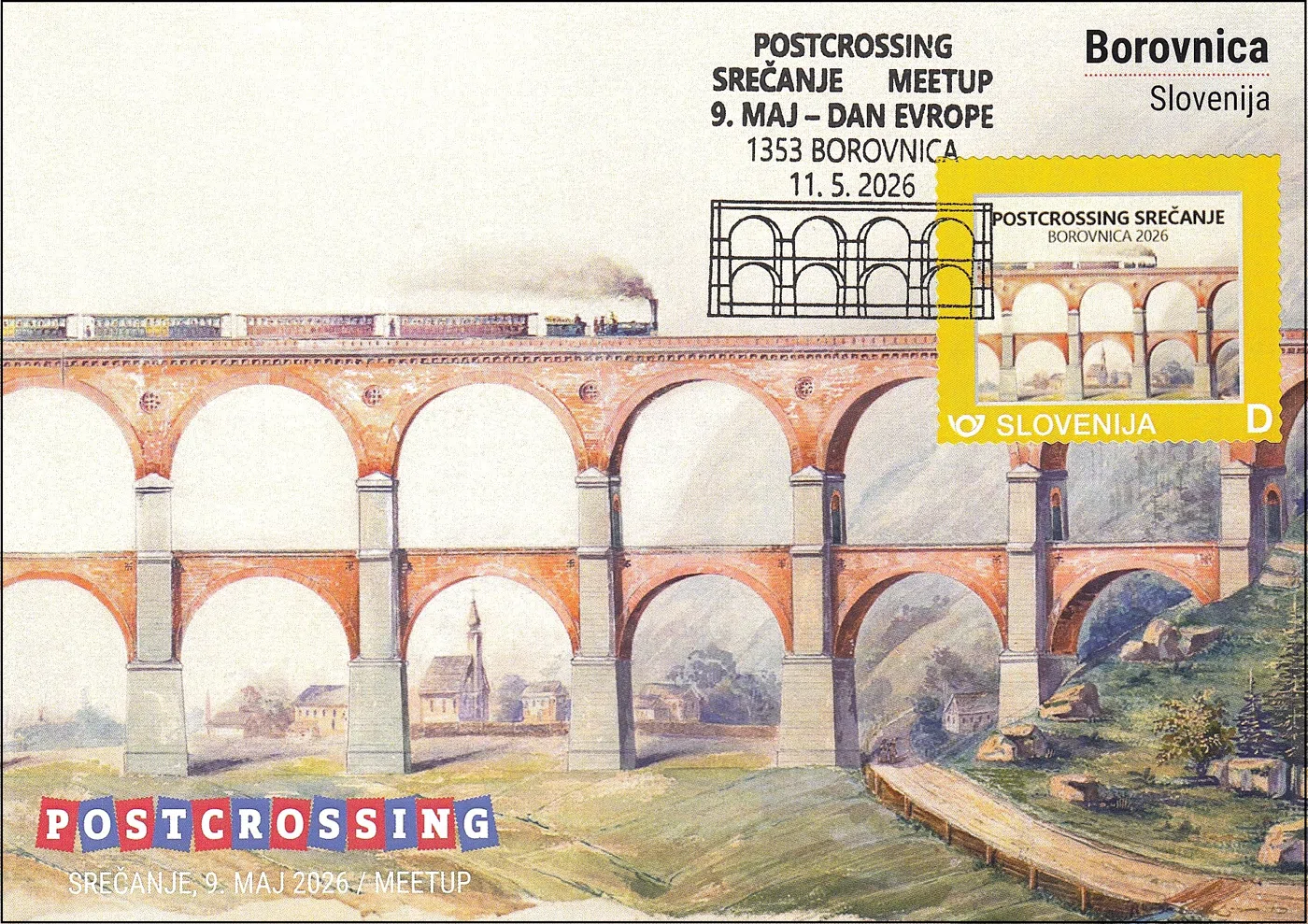 POSTCROSSING SREČANJE BOROVNICA 2026